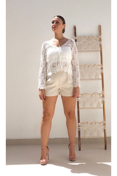 Alorabella Bethany Crochet Cardi