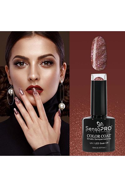 SensoPRO Milano Oja semipermanentă 10ml - 025 Coral Magic