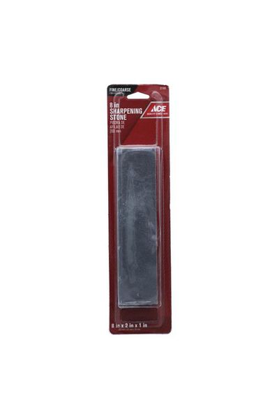 Generic ACE Fine/Coarse Durable Silicon Carbide Sharpening Stone Grey 8inch 21165