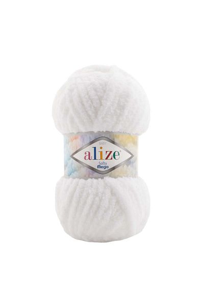 Alize 3 spools of Eliza Softy Mega yarn, color number 55