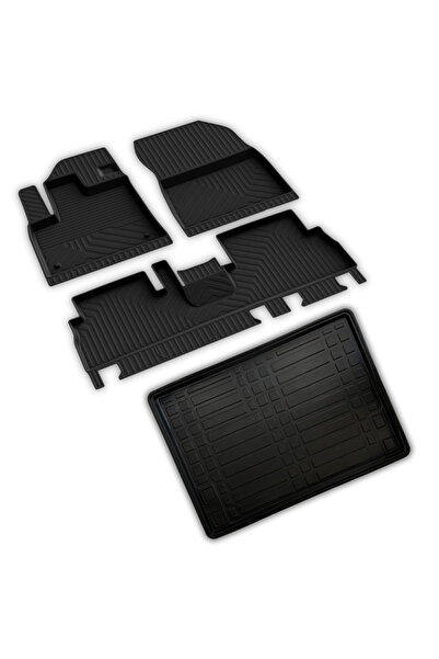 ferrous autoaccessories Peugeot Rifter Ferrous 4D Paspas ve 3D Bagaj Havuzu 2...