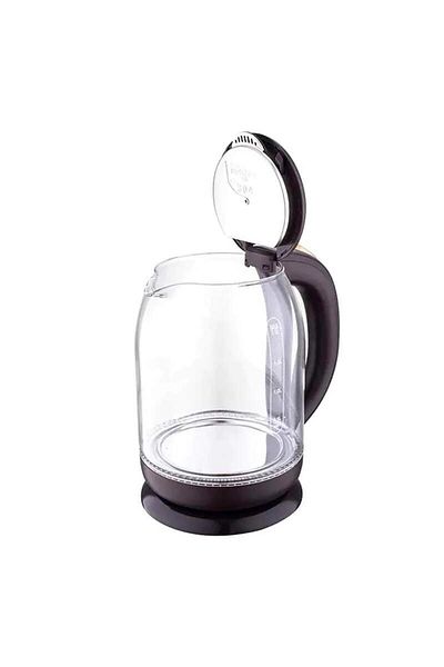 Hausberg Rychlovarná konvice, HB-3616, výkon 1500 W, 2 l, automatické vypnutí, skleněná mísa, otočný stojan