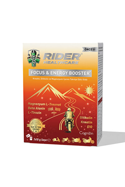 GHC Galata Healthcare Pharmacist Formula Rider Healthcare Focus & Energy Booster