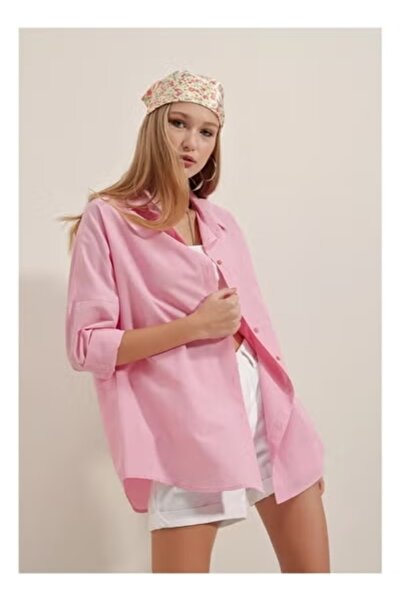 Generic Oversize Long Basic Shirt