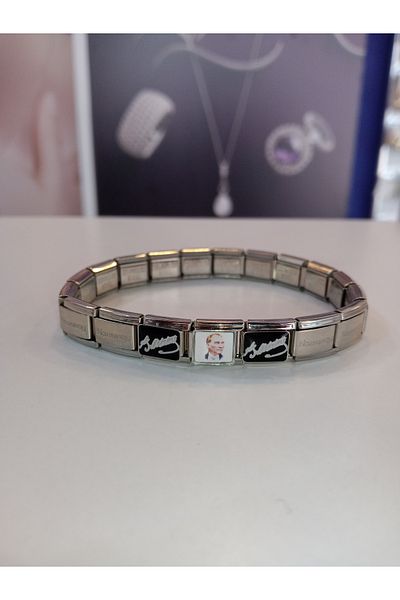 MODA Men's Steel Bracelet – Atatürk Signature Stainless Unisex Bracelet |   Bujimori.