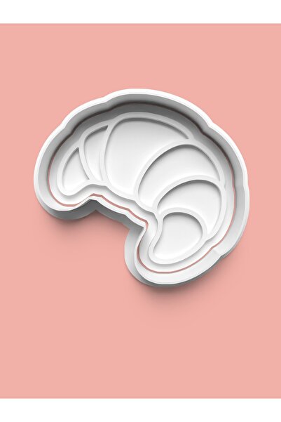 AKTASTORE قالب كوكيز على شكل كرواسون وقالب عجينة السكر