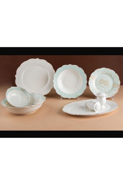 TOHFAT-AL MAIDAH Luxury dining set consisting of 28 porcelain pieces for 6 people