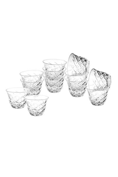 Dania Glass Cup Set 12 Pieces