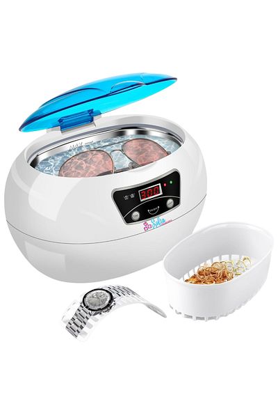 Sofia Concept Sterilizator Ultrasonic Profesional Sofia CONCEPT®, 35W, 600 ml, Aplicatii multiple, Albastru