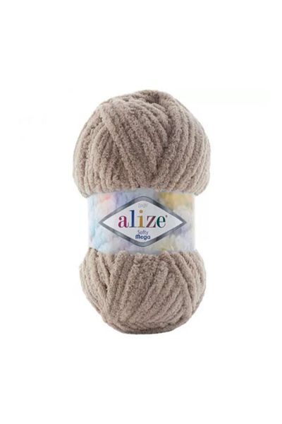 Alize 3 spools of Eliza Softy Mega yarn, color number 530