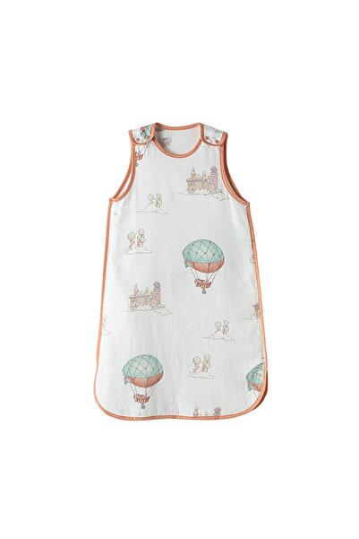 Baby Care Whale Blue Sleeveless Baby Sleeping Bag, Size S, Breathable, Zippered