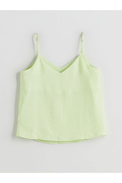 LC Waikiki V Neck Modal Blend Strap Blouse