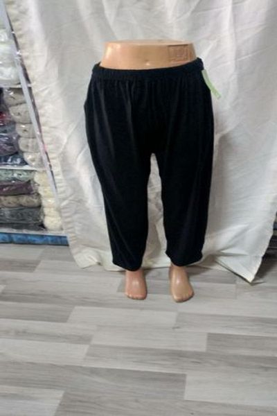 ARG Black Trousers Combed Normal Legs Two Pockets Elastic Front Tie 1 Piece Quality Stylish