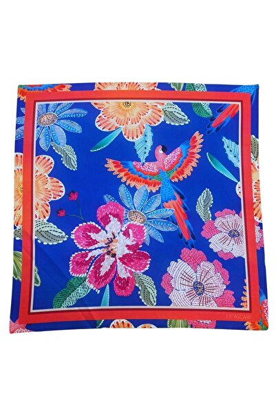 tarzınısec Eșarfă cu modele florale tropicale Estascarf