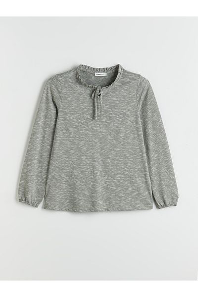 LC Waikiki Tie-Up Collar Women's Blouse
