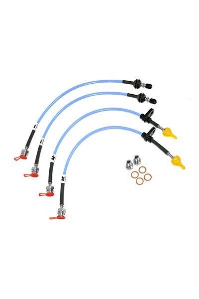 Forge Motorsport Volkswagen Golf Mk7 R Brake Hose - Transparent Blue