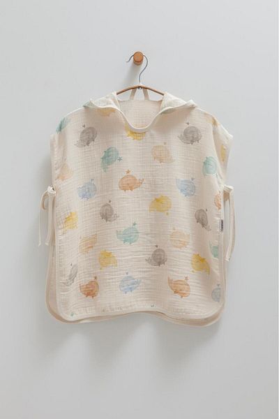 Caramell Little Emu Basic Poncho