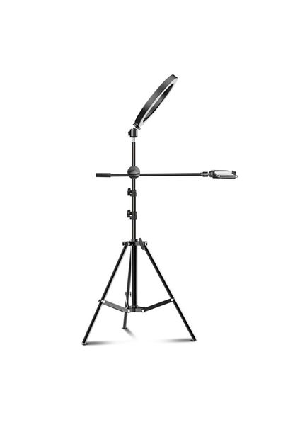 REVOSE Lampa Circulara Ring Light ™ Cu Extra Brat, Diametru 26cm/10inch Led
