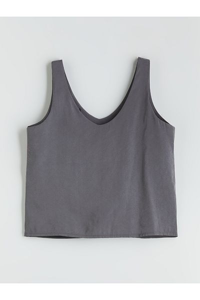 LC Waikiki V Neck Modal Blend Blouse