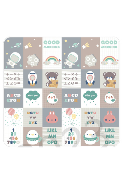 OEM Reversible Folding Play Mat, Shockproof XPE Foam