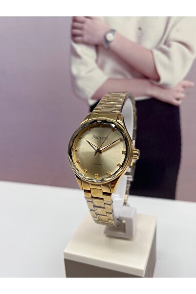 Ferrucci Gold Women's Watch Waterproof 2 Years Warranty Fc03431