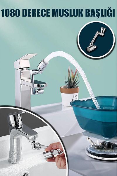 CMT 🚿 1080 Degree Faucet Head