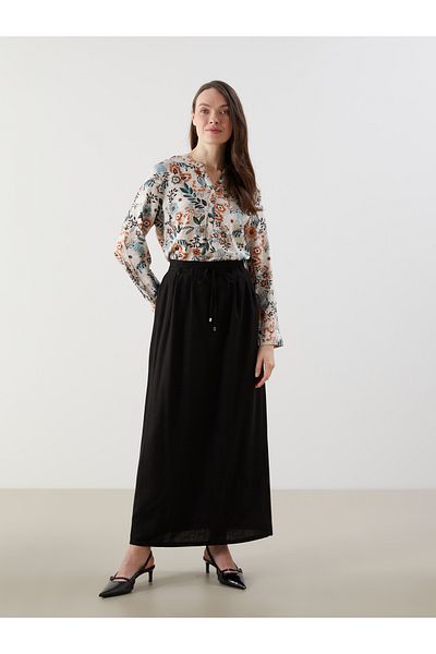LC Waikiki Women's Flowering Collar Blouse