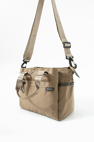 Sanmorris Kadın Su Geçirmez Paraşüt Kumaş Çapraz Ve Omuz Askılı Spor El Çanta...