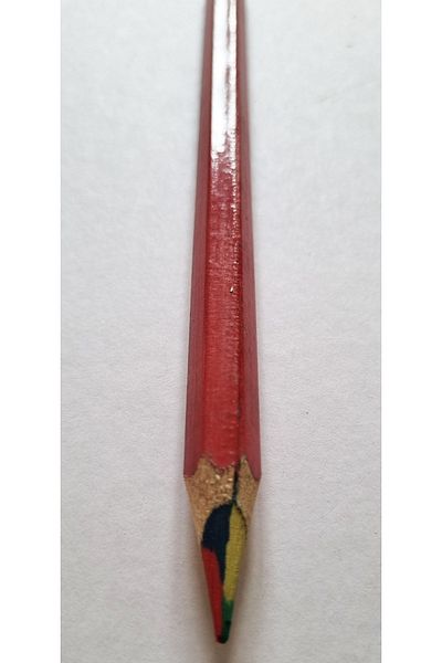 Modellino 2-Piece Jumbo Rainbow Red Body Rbc Rainbow Pencil