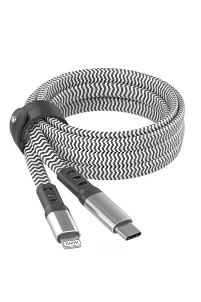 Lucatech iPhone 11 / 12 / 13 / 14 Pro Max uyumlu 2 METRE Ultra Hızlı 120W Lightning Kablo
