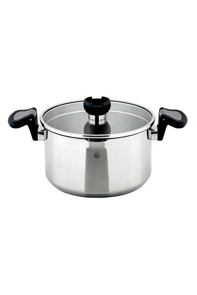Berlinger Haus Aron stainless steel pot with sieve lid 20 cm