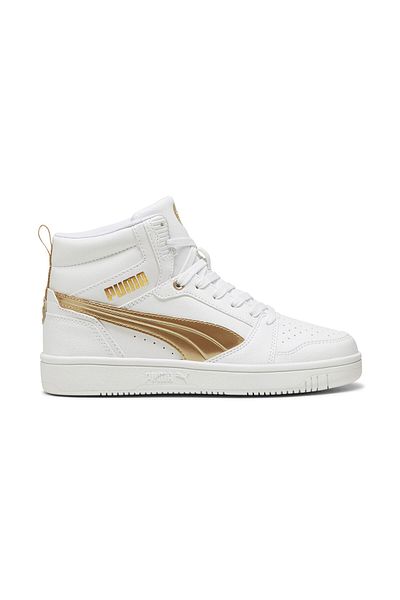 Puma Rebound V6 Metallic Dream Women's Casual Shoes 39747401 White