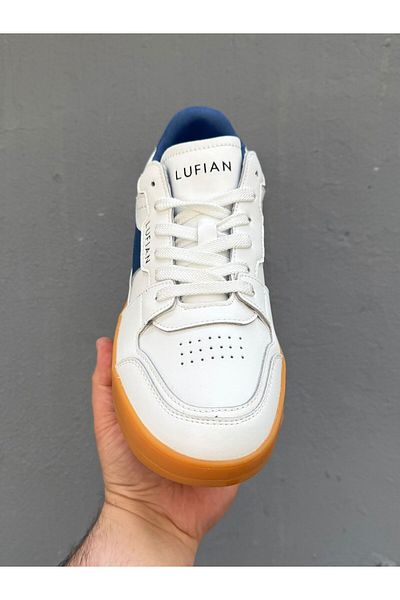 Lufian Flat Sole Men's Sneaker, Comfort Inner Pad, Skin Outer Material Lufian