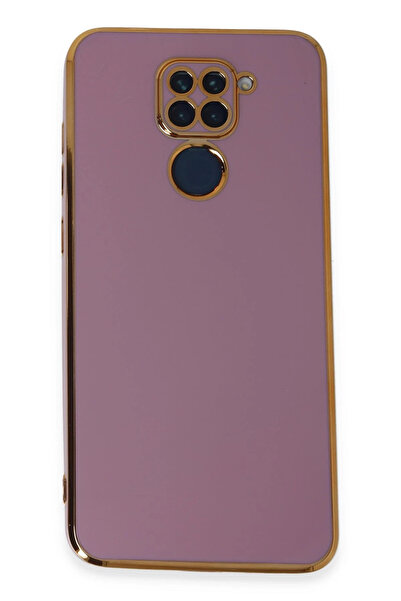 NewFace حافظة هاتف Xiaomi Redmi Note 9 من السيليكون - بنفسجي 1493448709