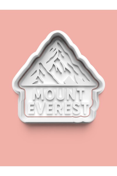 AKTASTORE قالب بسكويت على شكل جبل ايفرست وقالب عجينة السكر