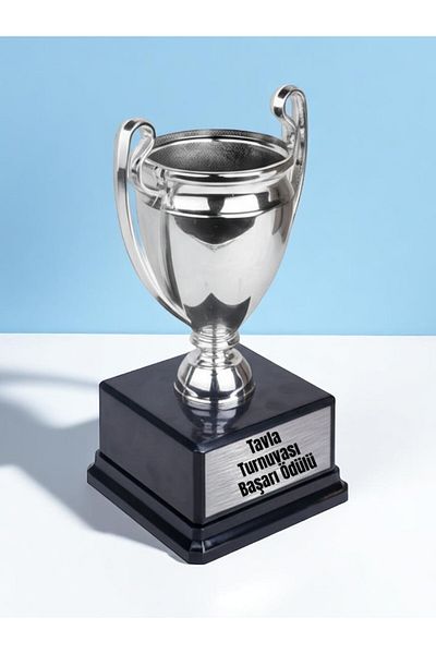 lili hediyelik Backgammon Tournament Achievement Award Championship Reward Trophy 23cm Tournament Gift