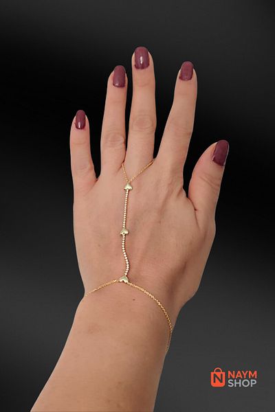 NAYM SHOP Gold Color Tarnish-Free Steel Shahmeran Steel (1 Piece)