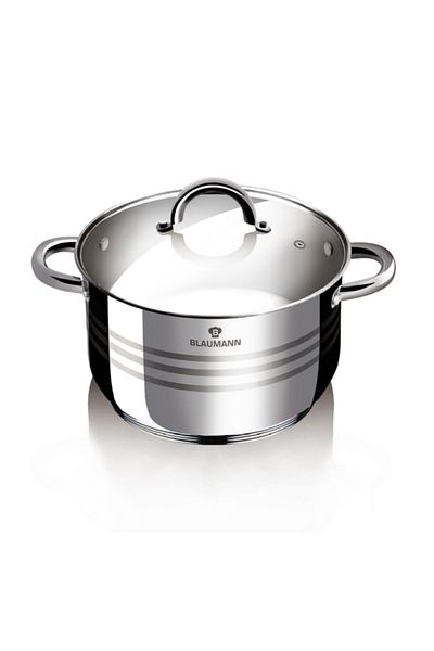 Berlinger Haus Stainless steel pot with lid 20 cm Gourmet Line