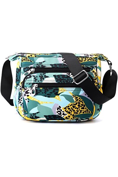 Generic Women's Crossbody Bag, Multi Pocket Messenger Bag Travel Shoulder Bag Casual Crossbody Handbags (Blu