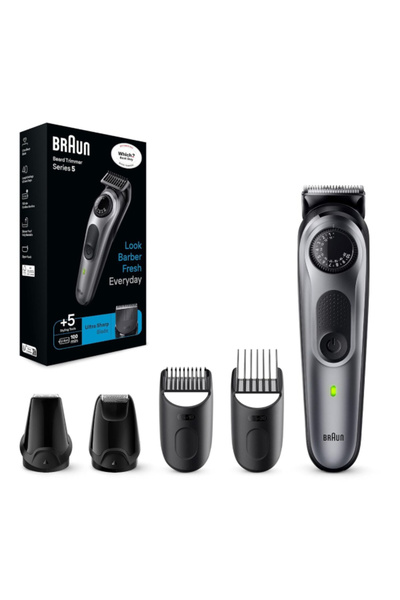 Braun ماكينة تشذيب اللحية اللاسلكية BT5440 Series 5 للرجال