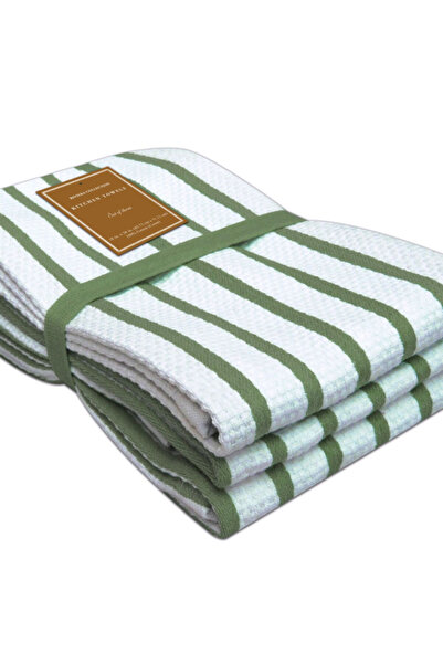 Riviera 3-Piece High Quality Cotton Kitchen Towel Set 46 x 73 cm