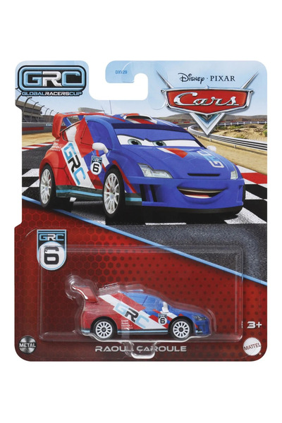 CARS CARS3 METAL CAR CHARACTER RAOUL CAROULE