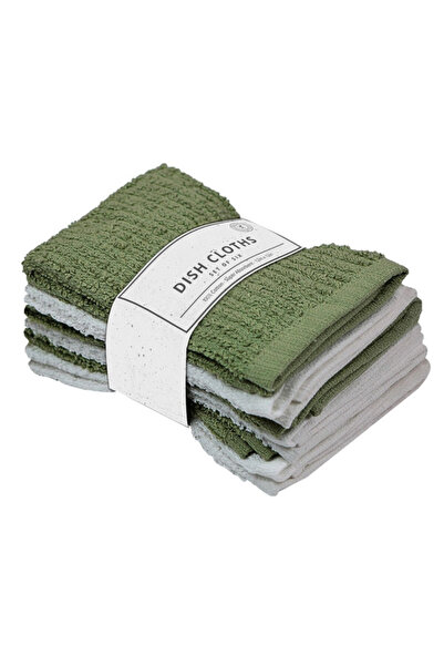 Riviera 6-Piece Super Absorbent Cotton Dish Cloths 30 x 30 cm