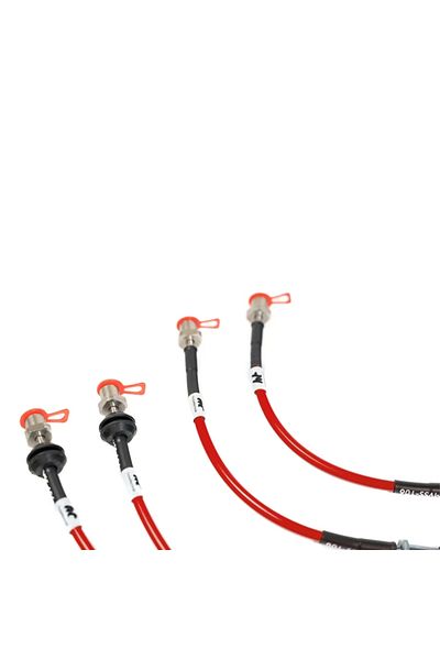 Forge Motorsport Bmw G87 M2 - G80 M3 - G82 M4 Steel Brake Hose - Red