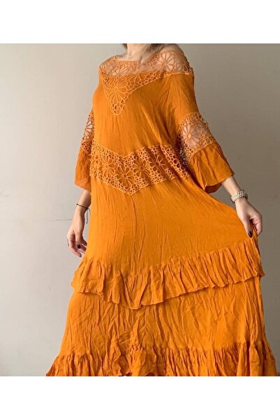 SEVİNÇ STİL Otantik büyük beden elbise