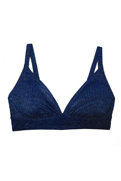 SUWEN Mermaid V-Neck Bikini Top