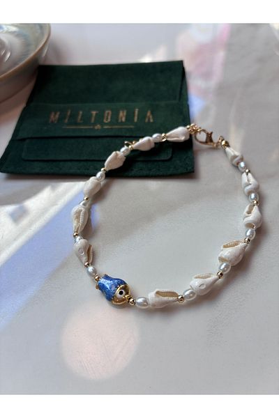 Miltonia Seashell Anklet