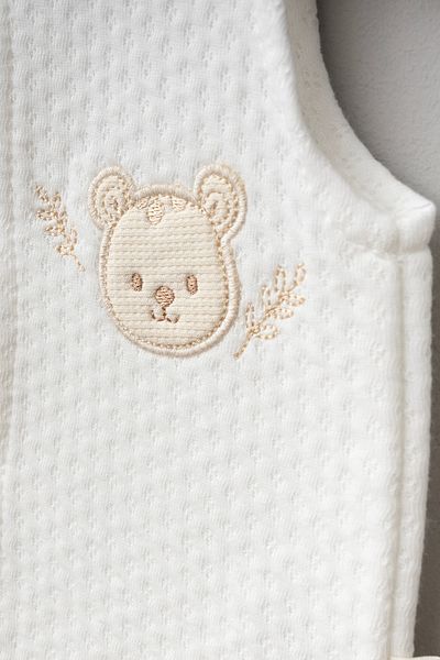 Bebitof Cute Tiger Patterned Baby Quilted Vest