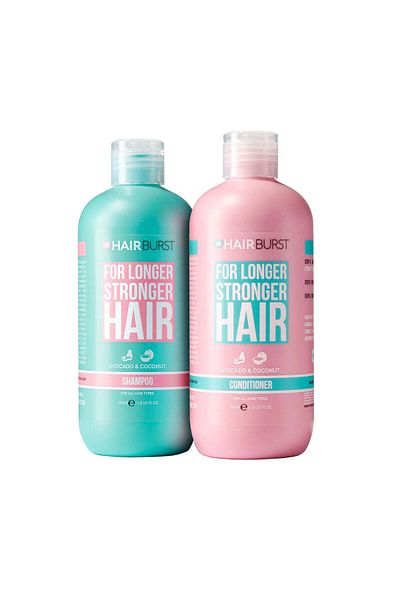 Hairburst Set șampon și balsam pentru întărirea și accelerarea creșterii părului, 350 ml x 2