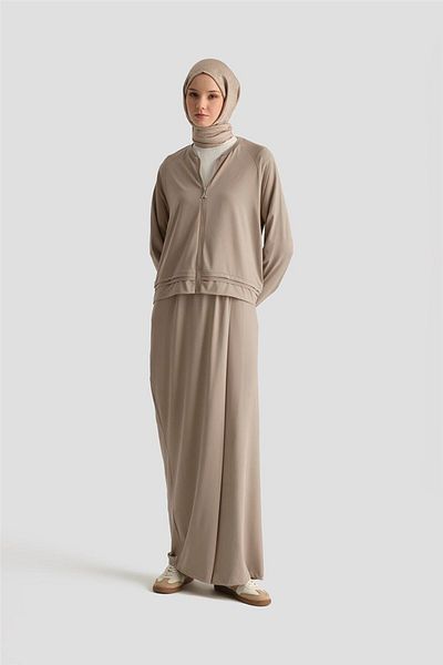 Armine Knitted Suit 25Yd6026 Mink